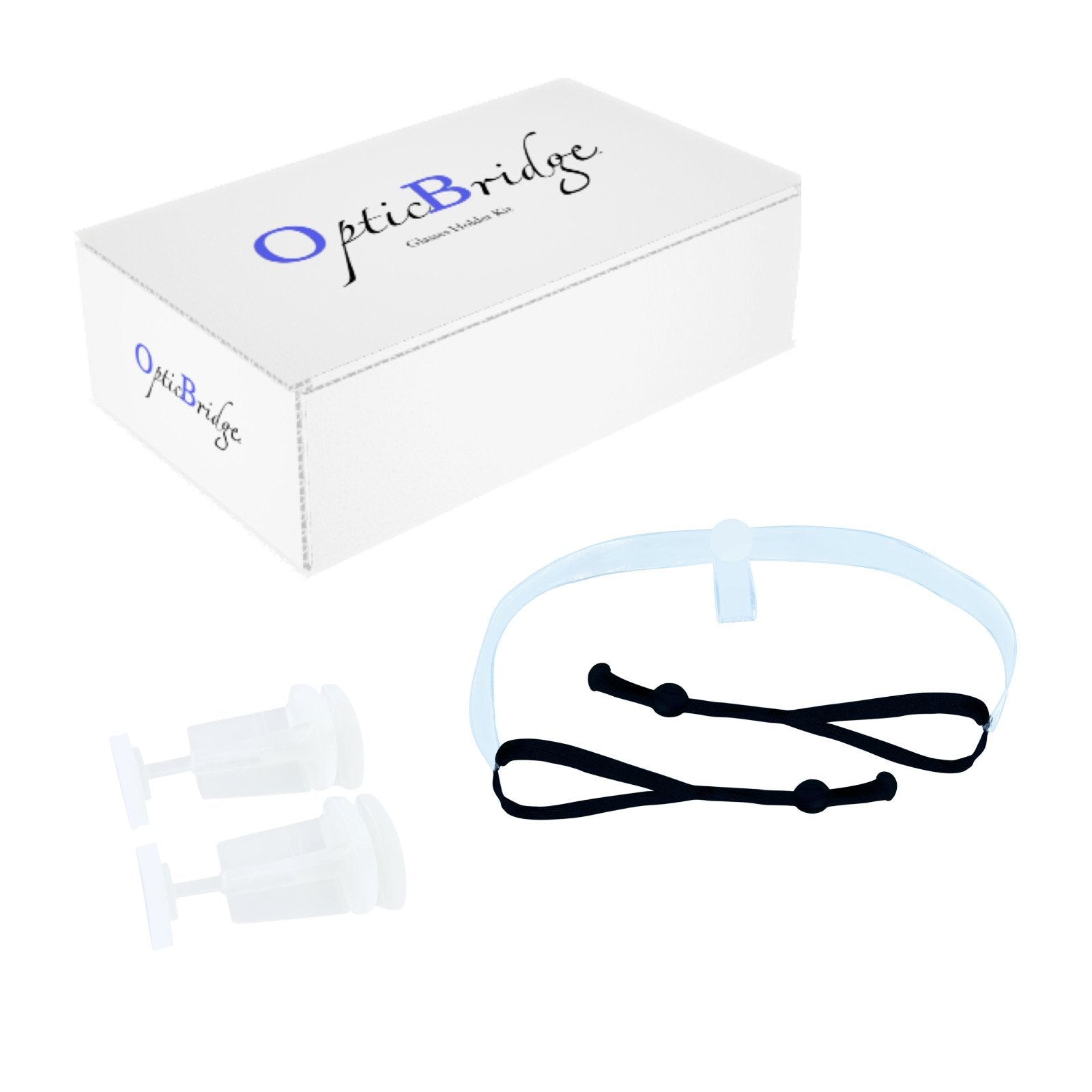 Opticbridge™ Glasses Holder Kit (2 Glasses Holders) - OpticBridge