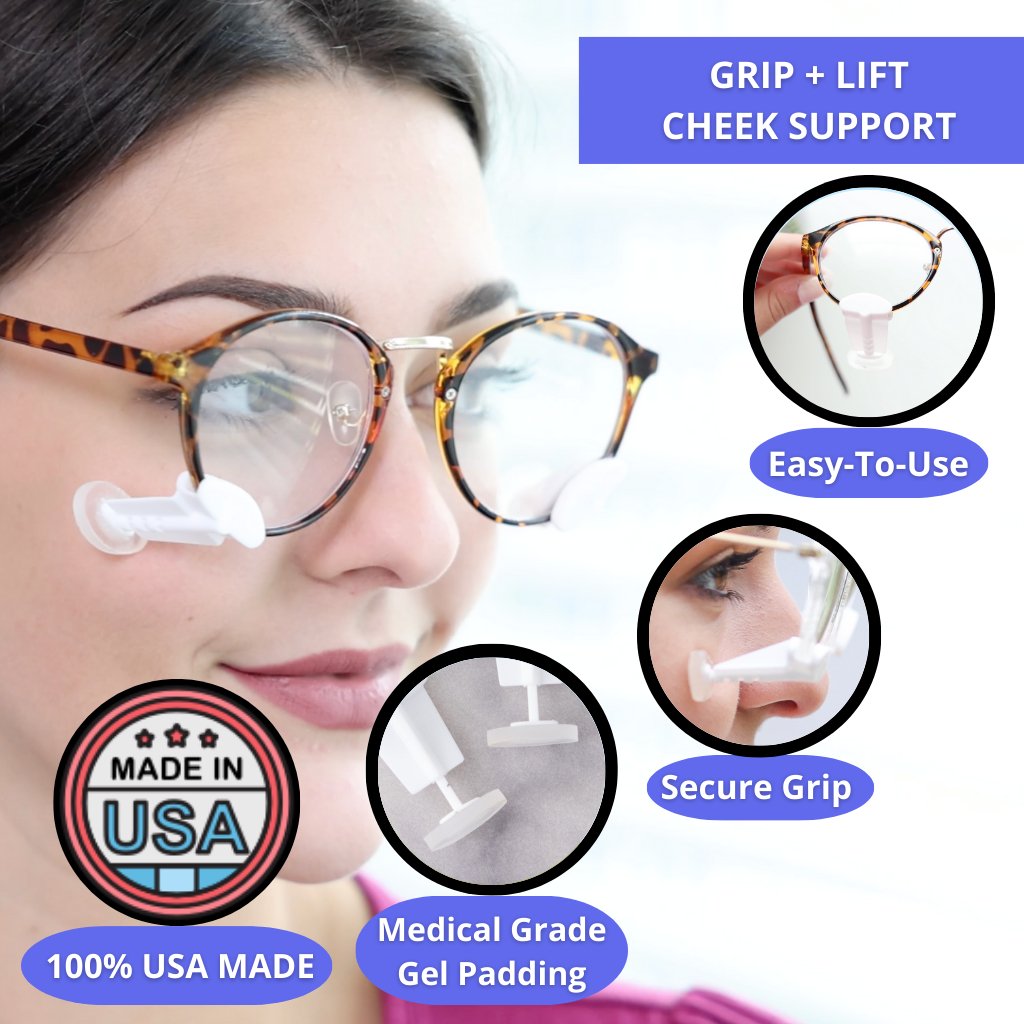 Opticbridge™ Glasses Holder Kit (2 Glasses Holders) - OpticBridge